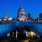 St.Paul's via Millennium Bridge