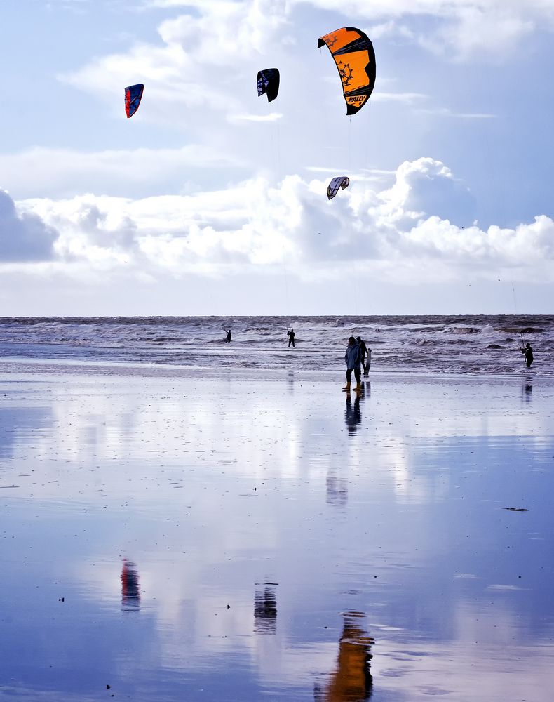 St.Peter-Ording Kitesurfer