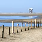 St.Peter Ording - Pfahl auf Pfahl