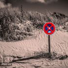 St.Peter-Ording strand-Parkverbot