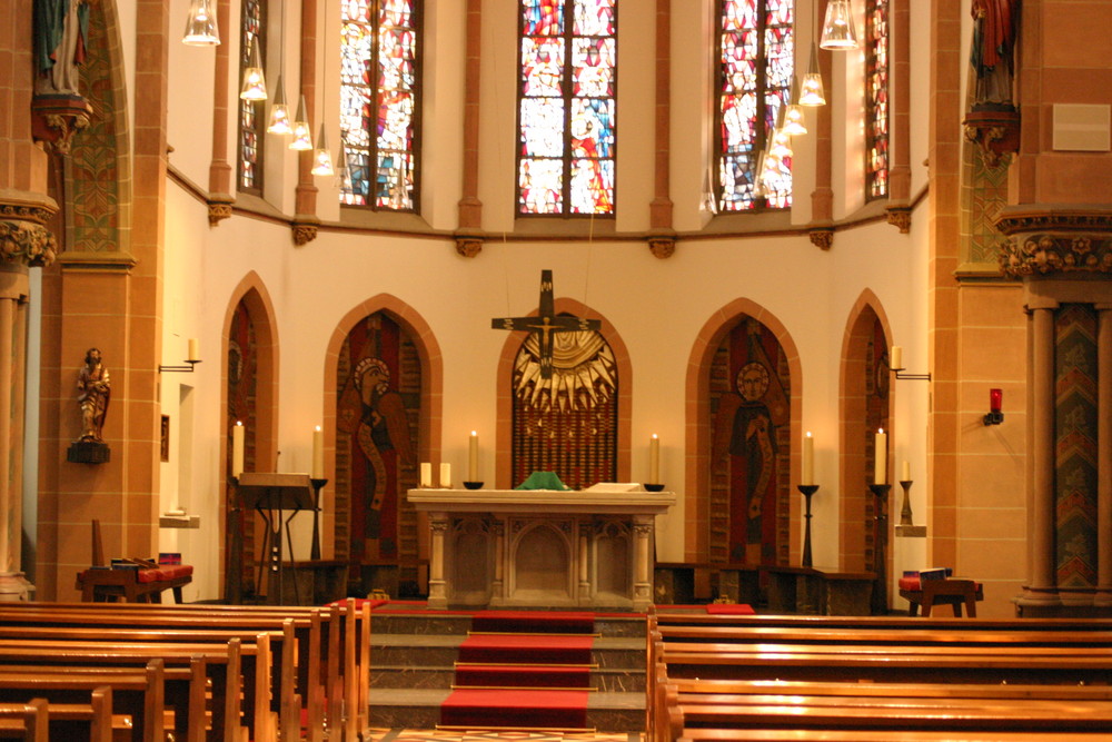 St.Peter & Paul, Duisburg Huckingen (1) Foto & Bild architektur, sakralbauten, innenansichten