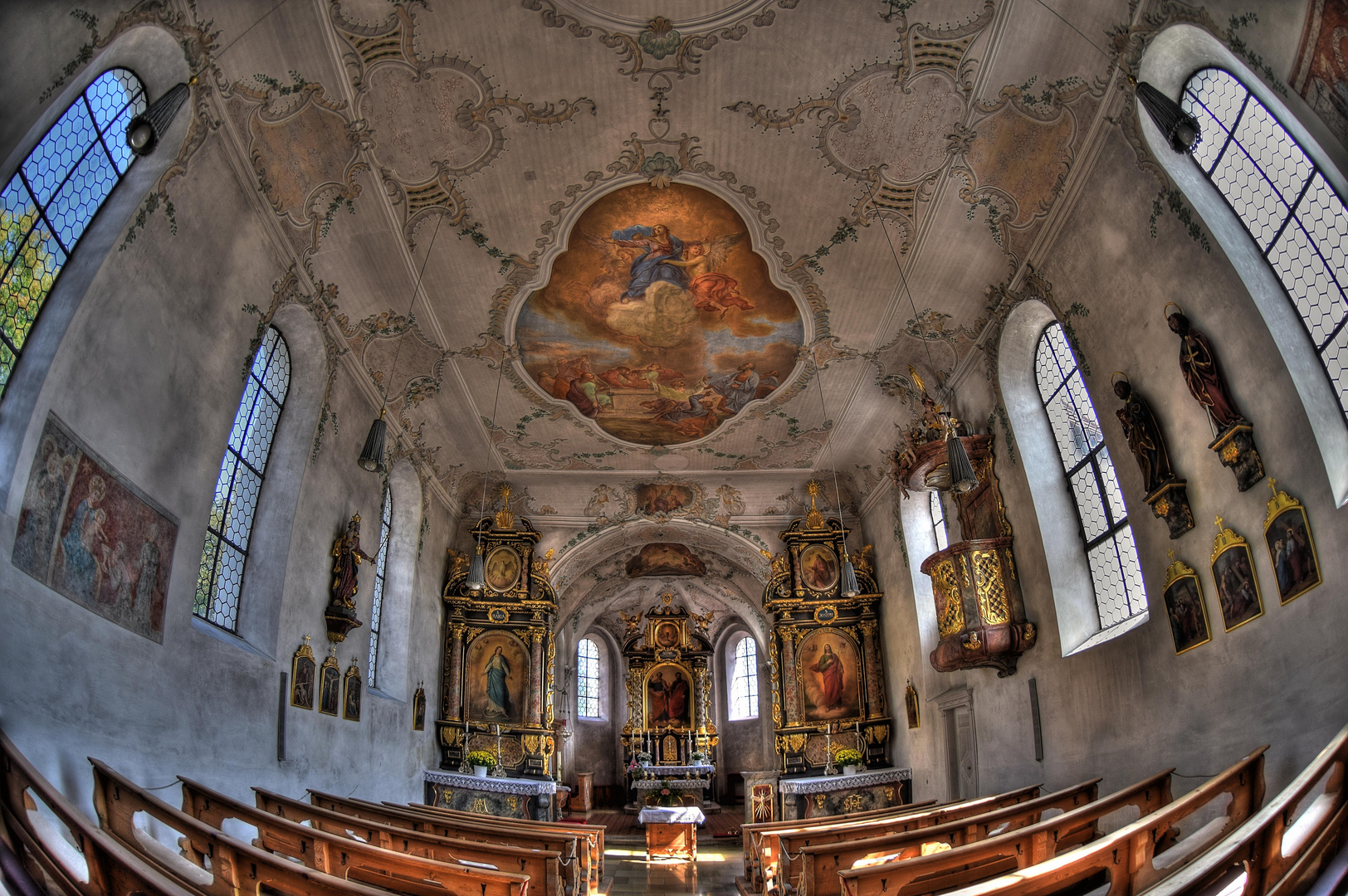 St.Peter und Paul / Hopfen am See