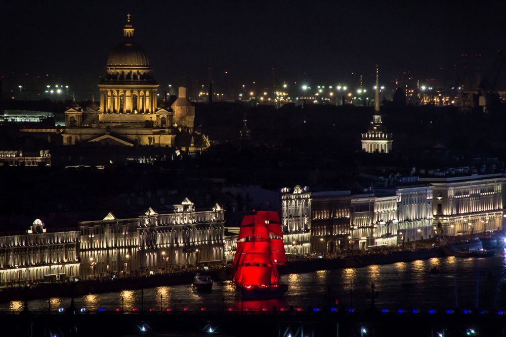 St.Petersburg, Fest "Rote Segel"