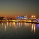 St.Petersburg Fußballstadion bei Nacht