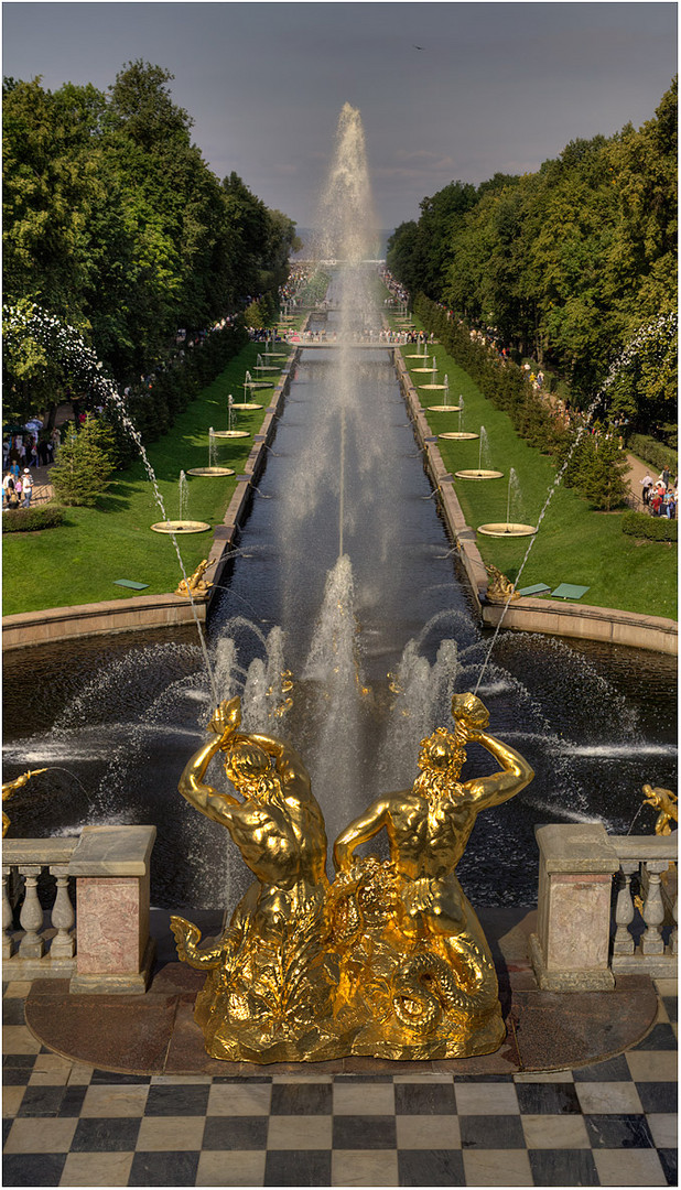 ... St.Petersburg ... Wasserspiele ...