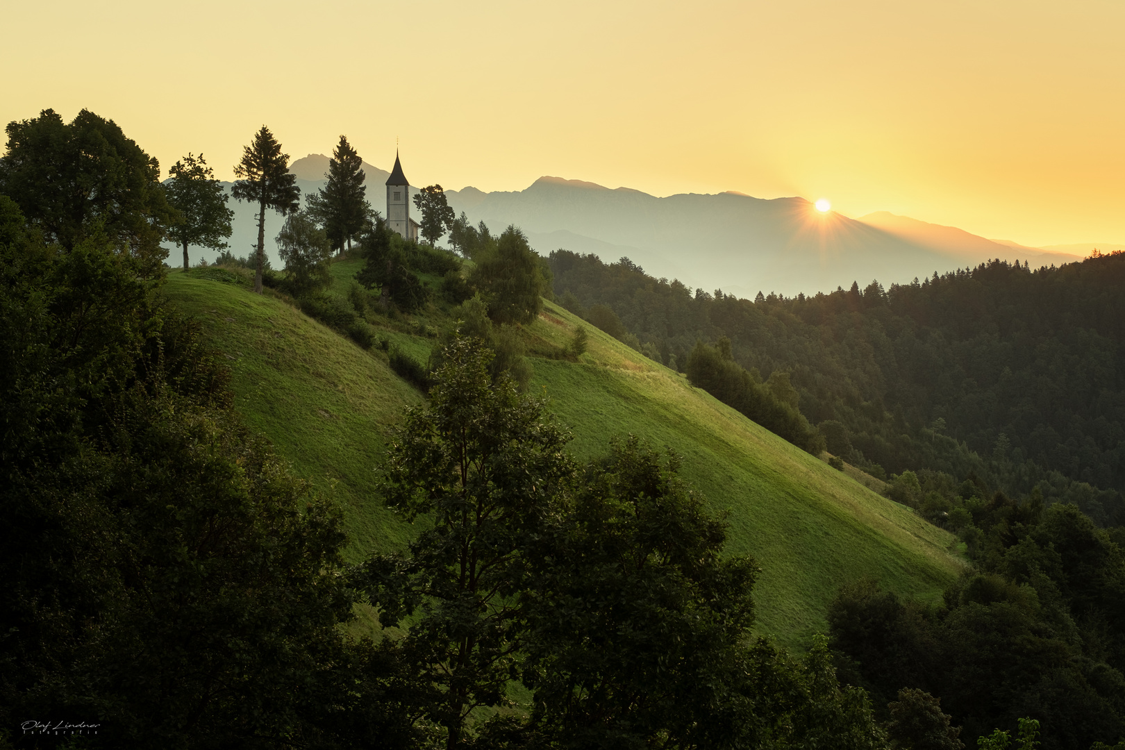 St.Primoz im Sonnenaufgang