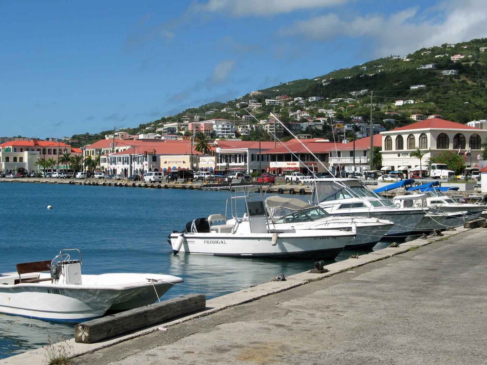 Str. Thomas, USVI Hafen