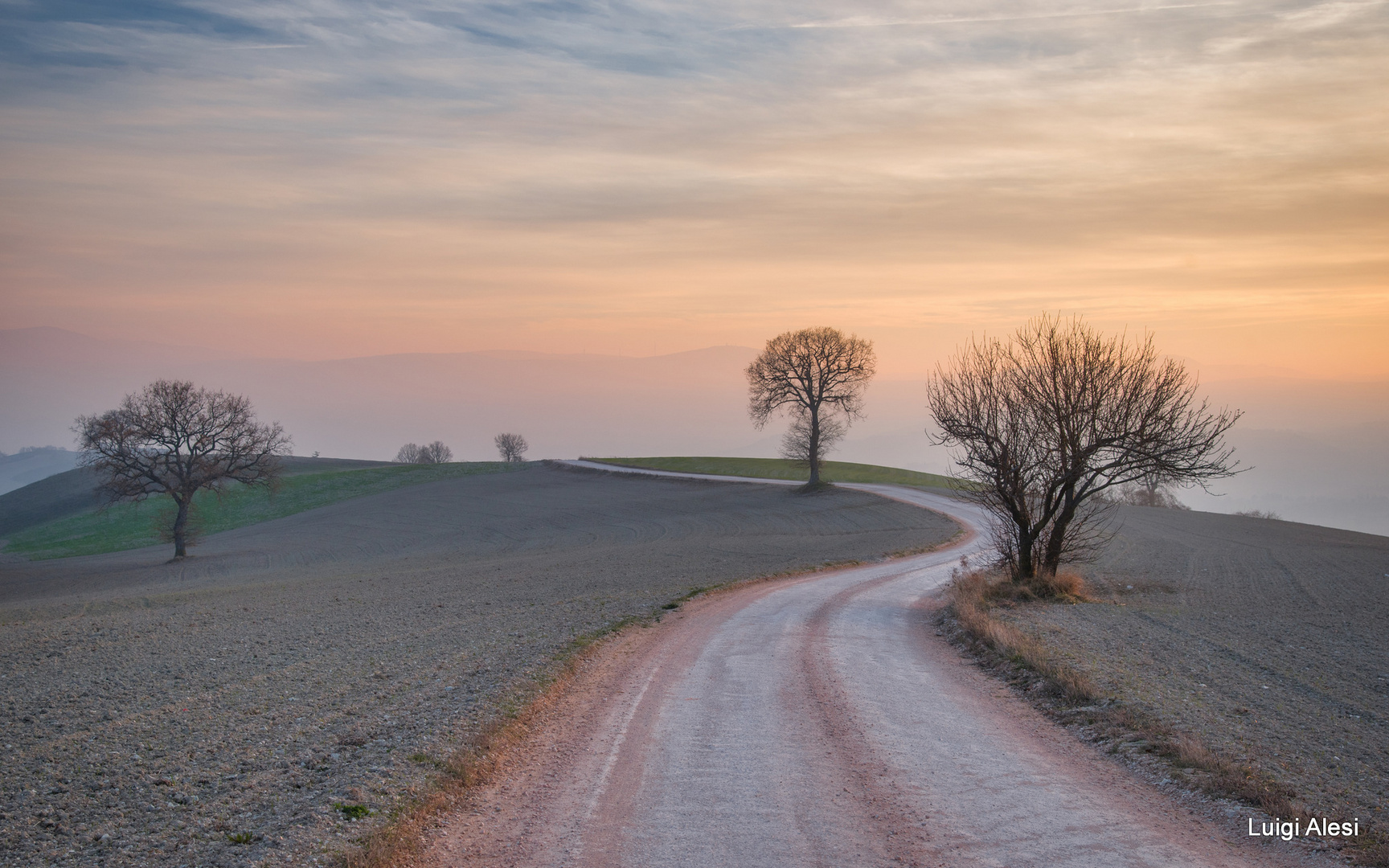 strada di campagna - San Severino Marche (MC)