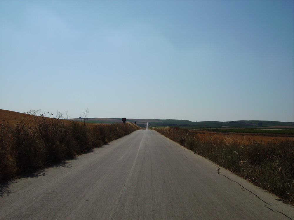 strada di campagna trapanese