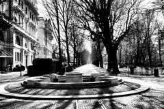 Strada nel parco, Novara