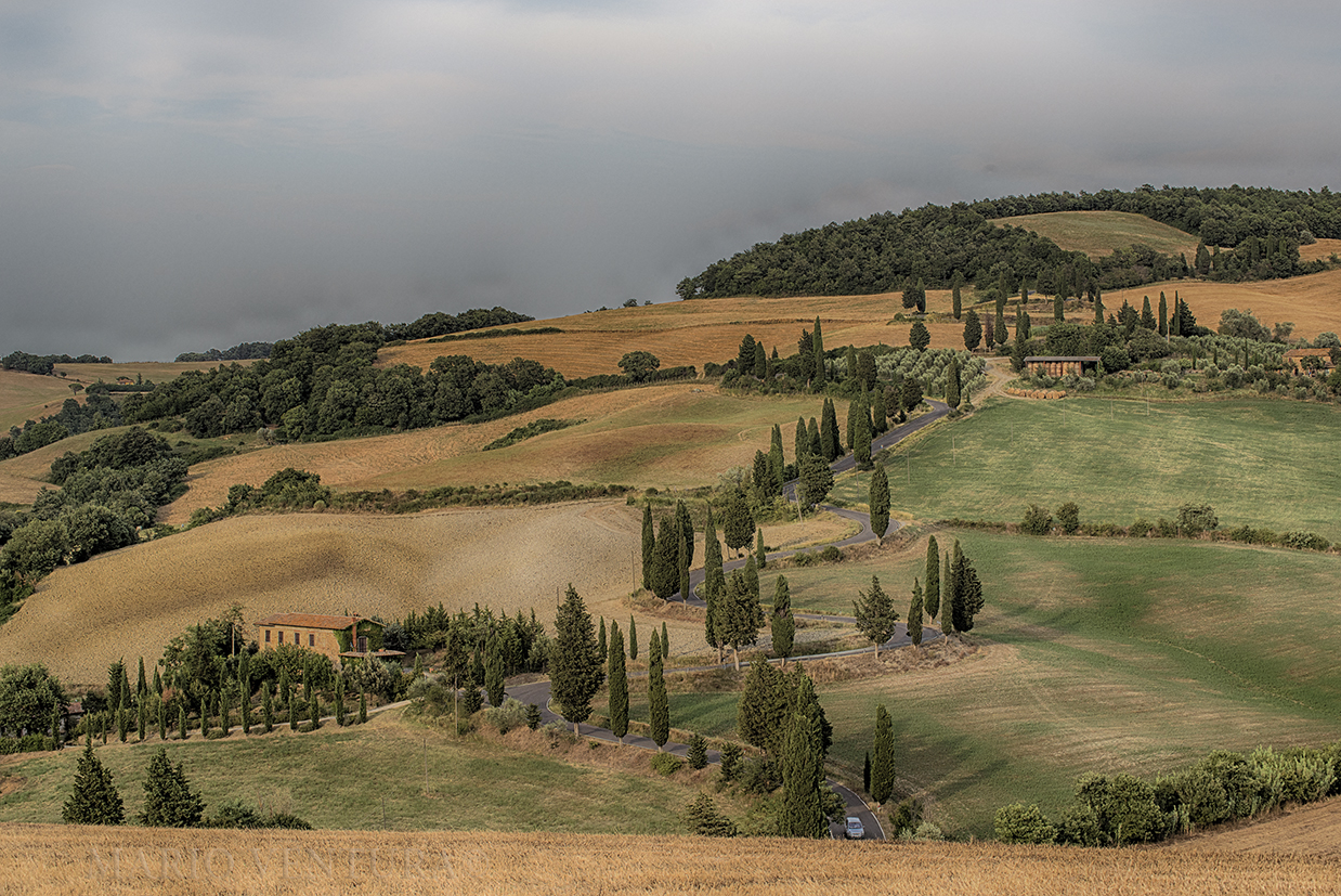 Strada per Monticchiello, Pienza