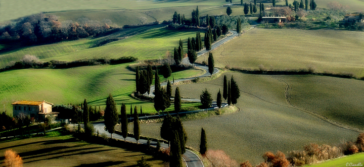 Strada per Monticchiello (SI)