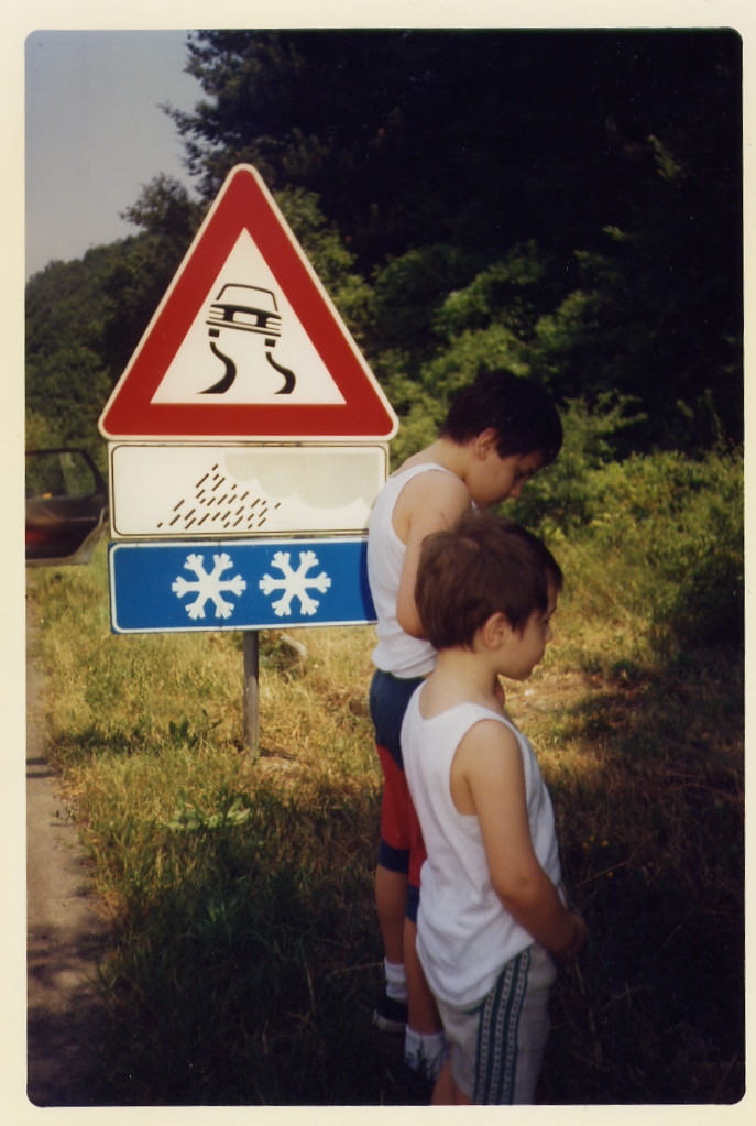 strada sdrucciolevole