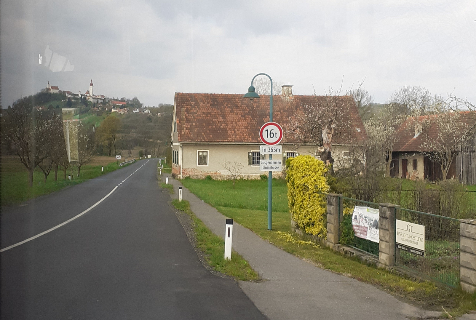 Straden bei Anfahrt