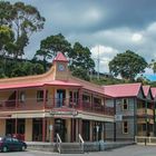 Strahan accommodation with a Big Ben Clock