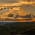 Strahlen am Himmel