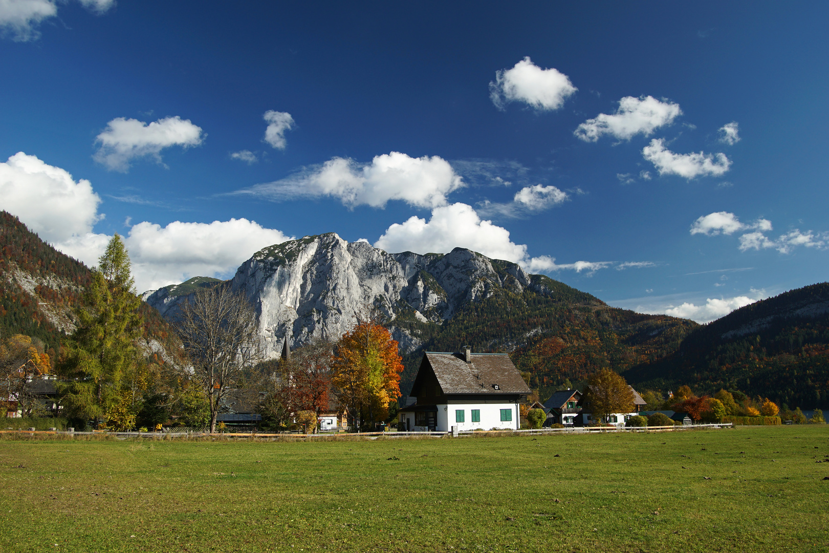 Strahlend schöner Herbsttag