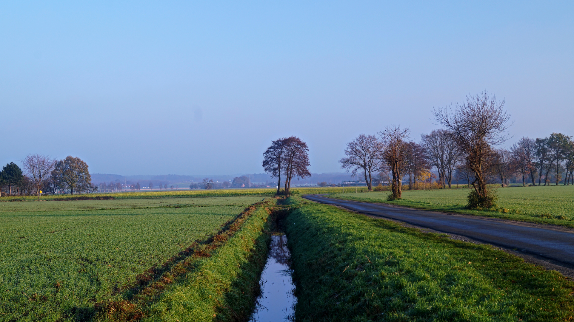 strahlend schöner Novembertag