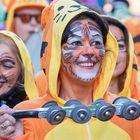 Strahlende Gesichter, Samba Karneval Bremen 2019, Bild III