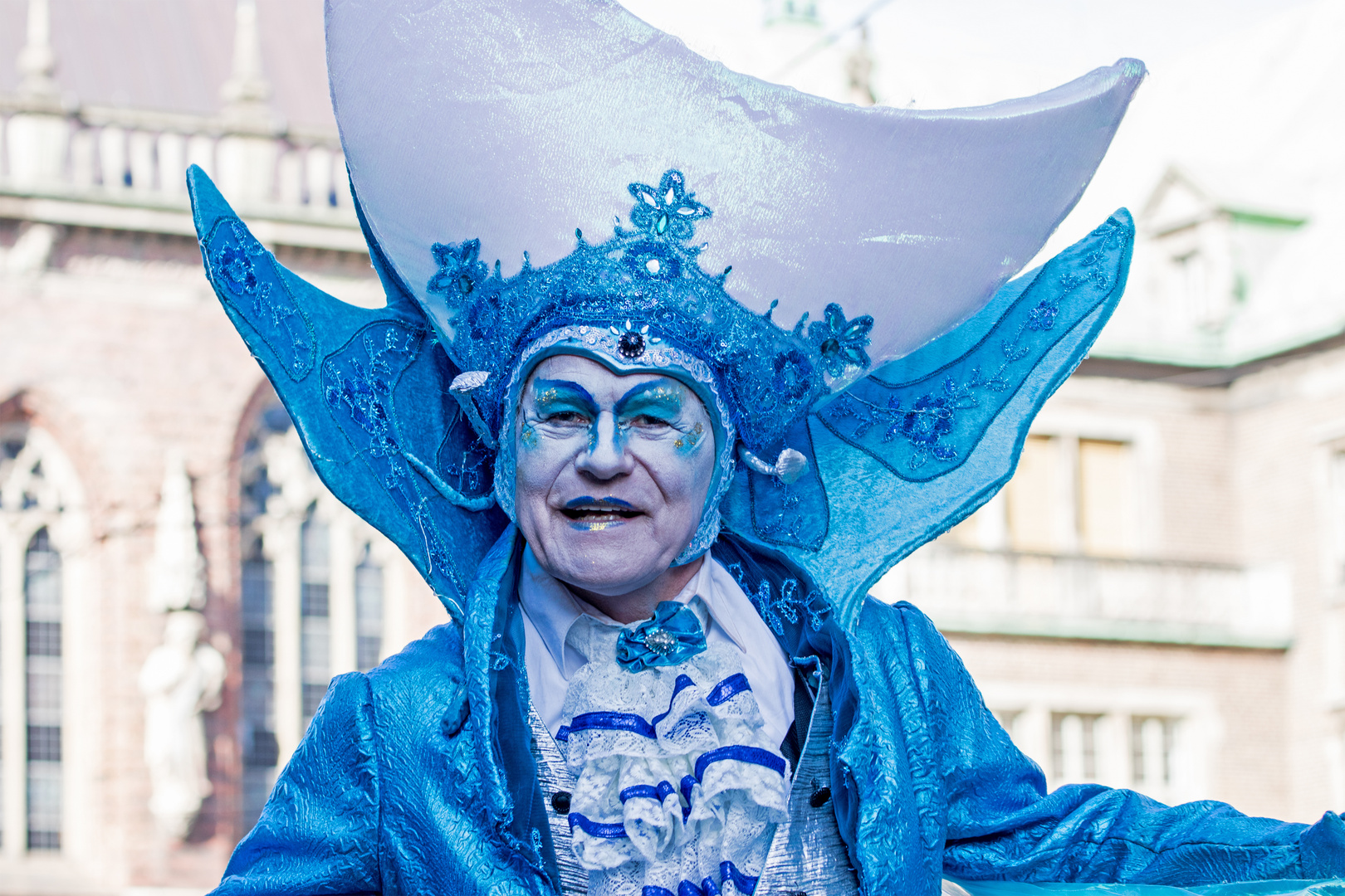 Strahlende Gesichter, Samba Karneval Bremen 2019, Bild VI