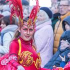 Strahlende Gesichter, Samba Karneval Bremen 2019, Bild VII