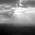 Strahlende Wolken