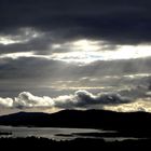 Strahlende Wolken