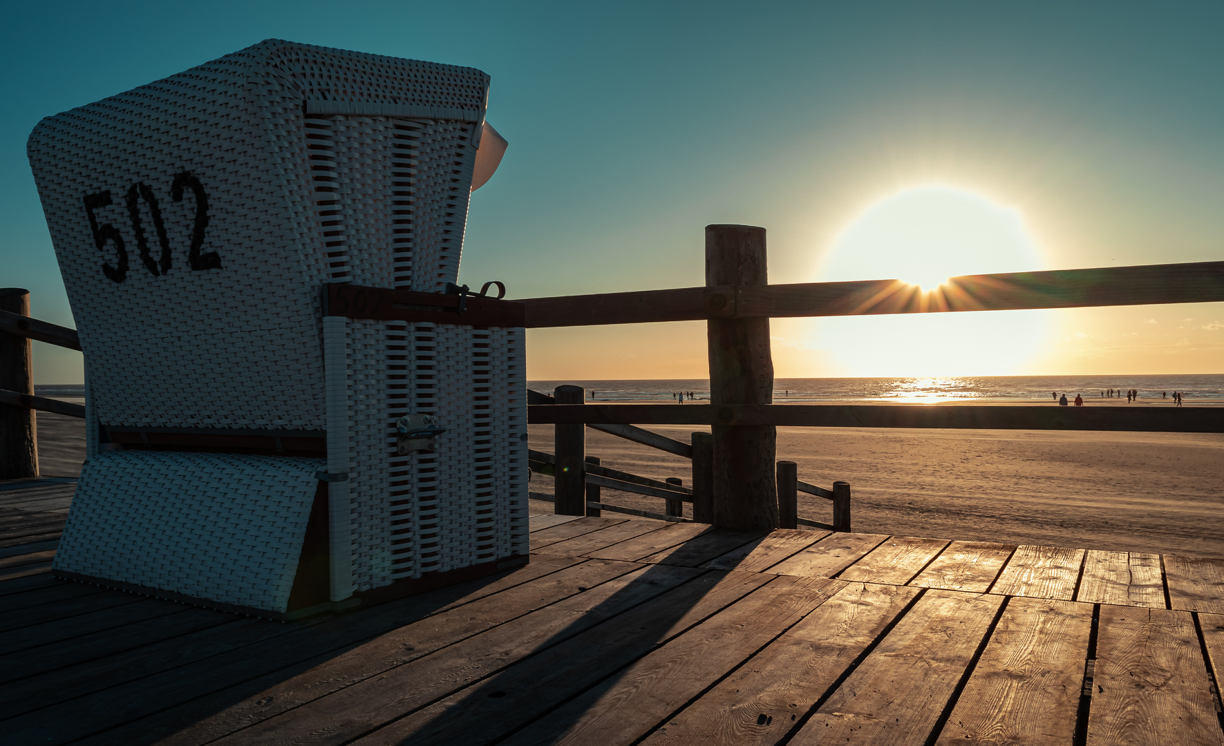 Strahlender Herbst in St. Peter Ording