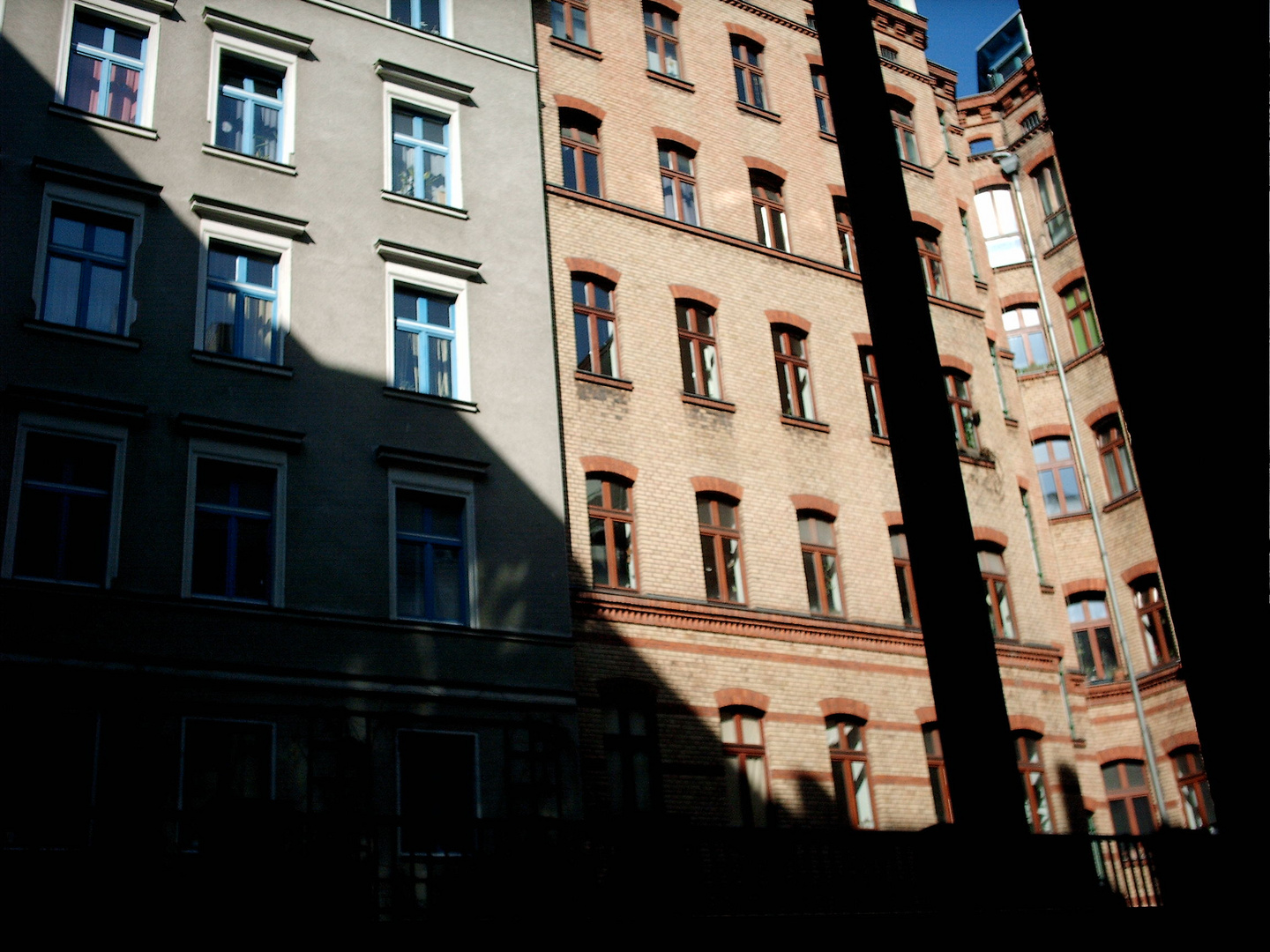 Strahlender Sonnenschein in Kreuzberg