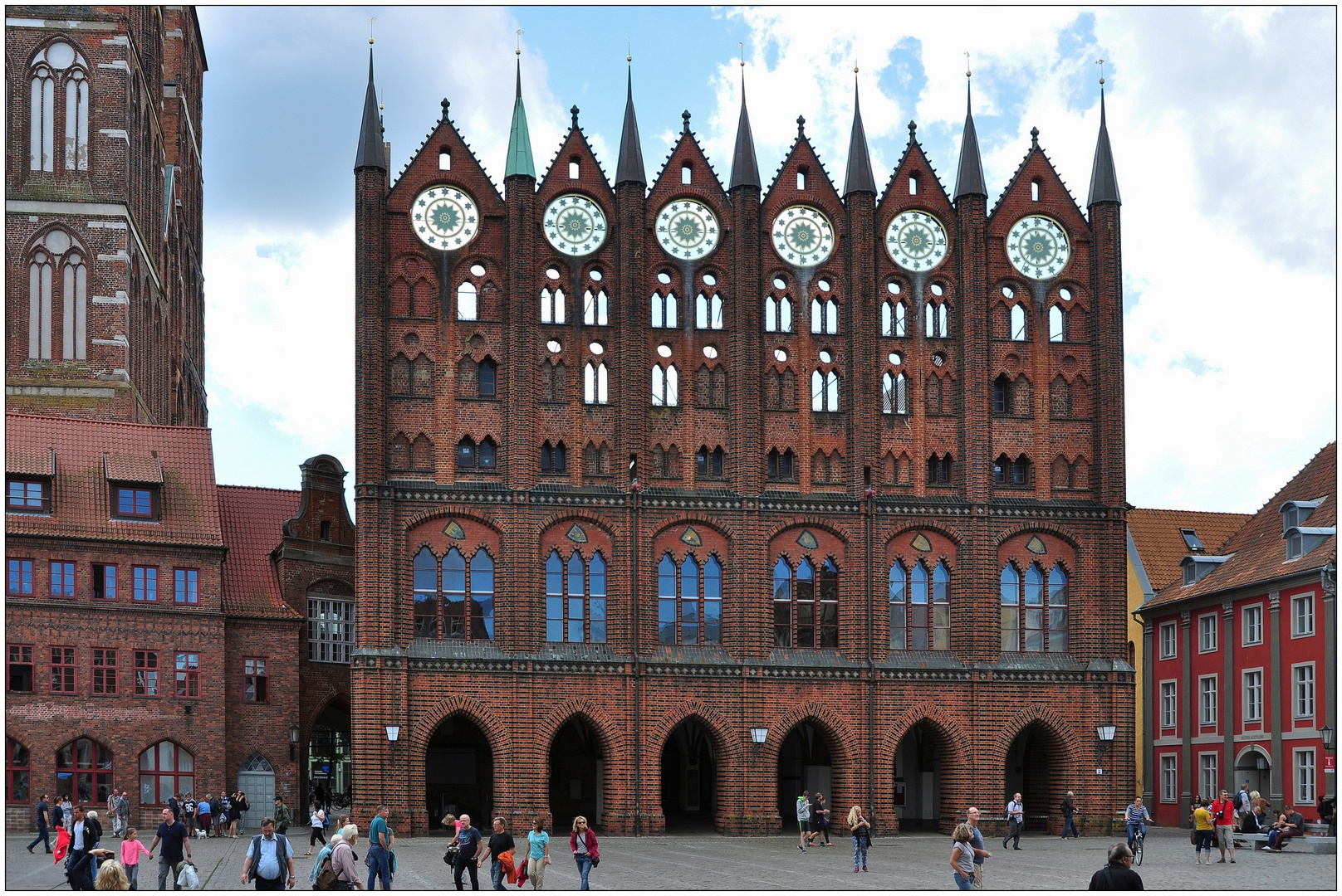 Stralsund, Alter Markt, Rathaus