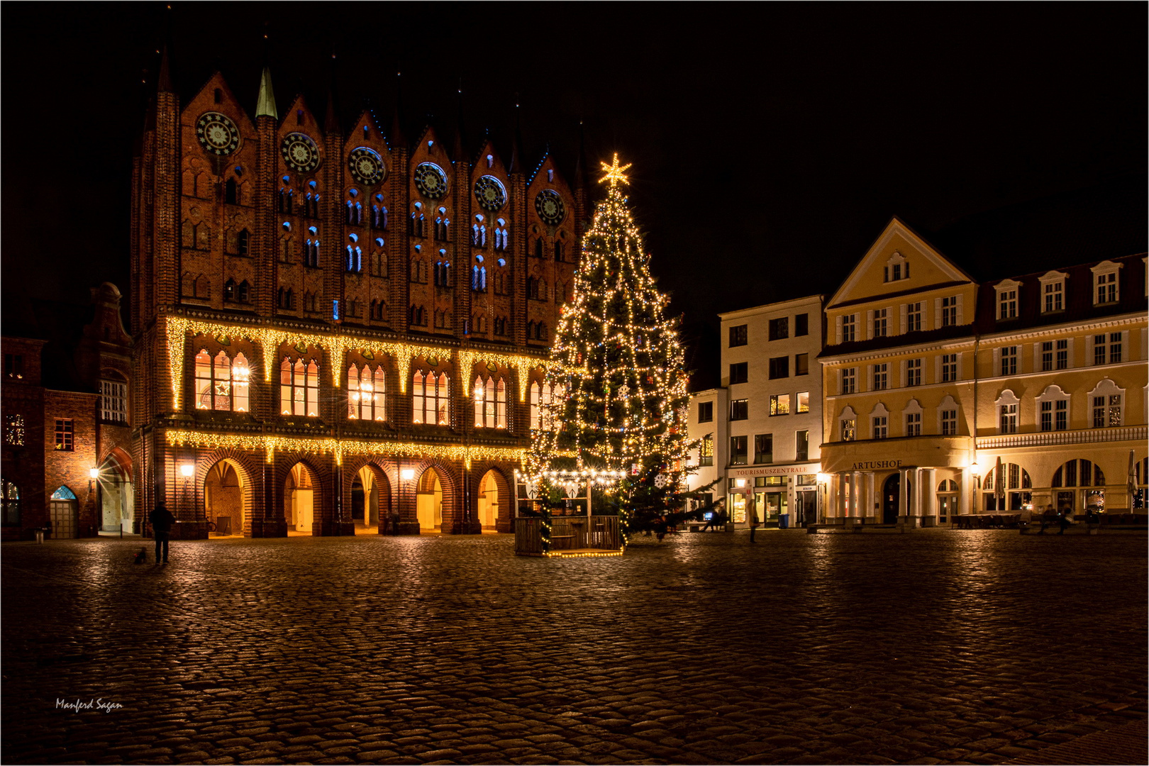 Stralsund Alter Markt - wo es um diese Zeit immer nach gegorenem roch...