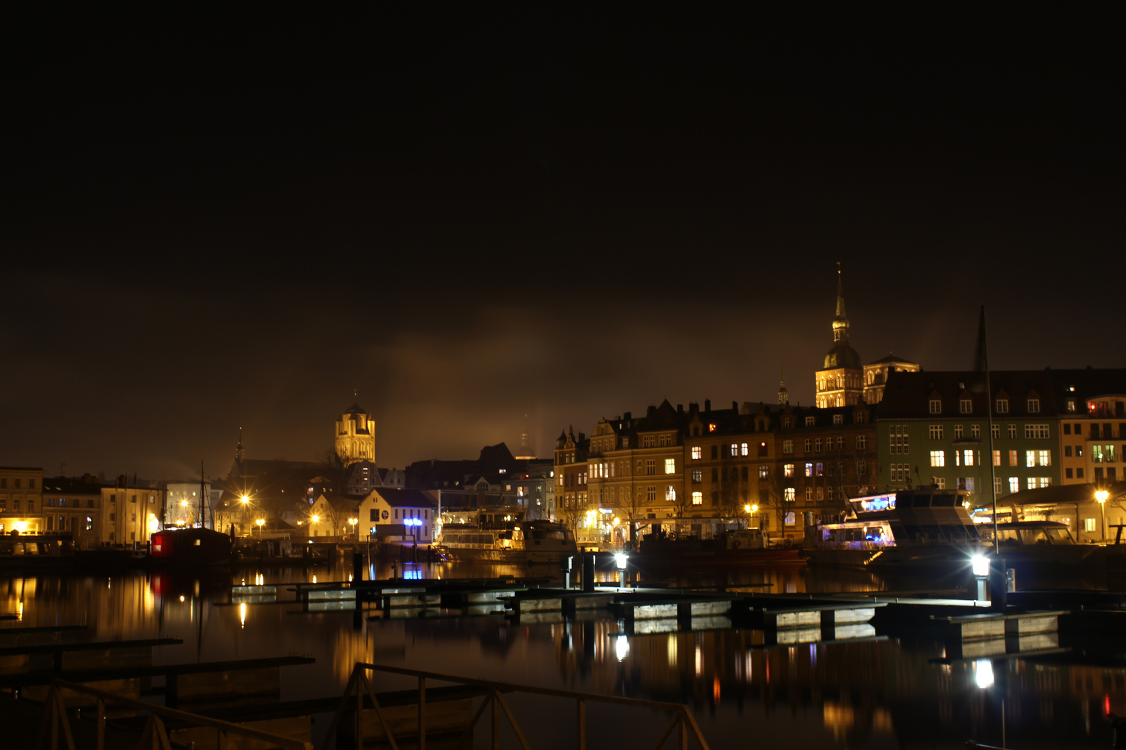 Stralsund Am Abend