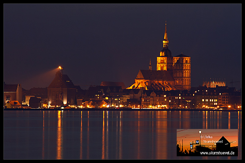 Stralsund am Abend