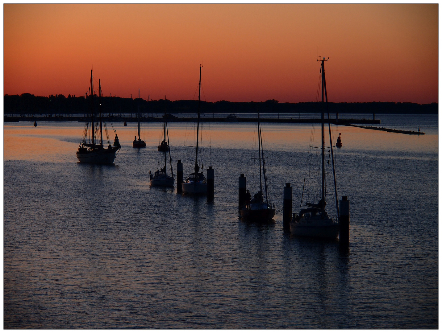 Stralsund am Abend