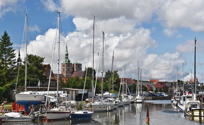 Stralsund am Langenkanal....