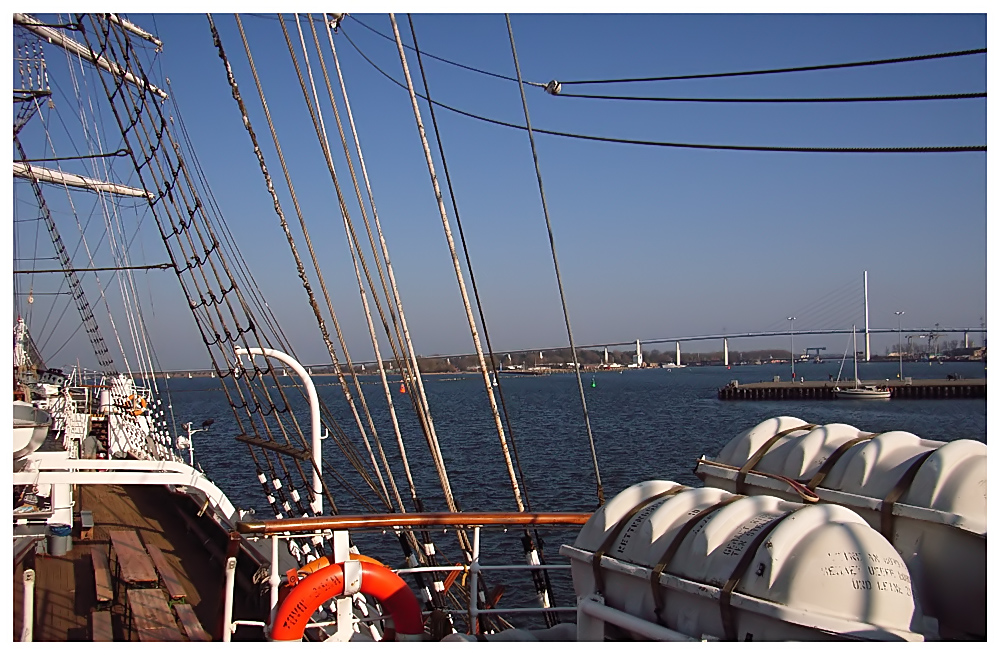 Stralsund - auf der Gorch Fock