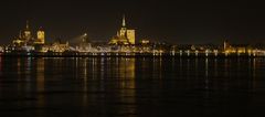 Stralsund bei Nacht