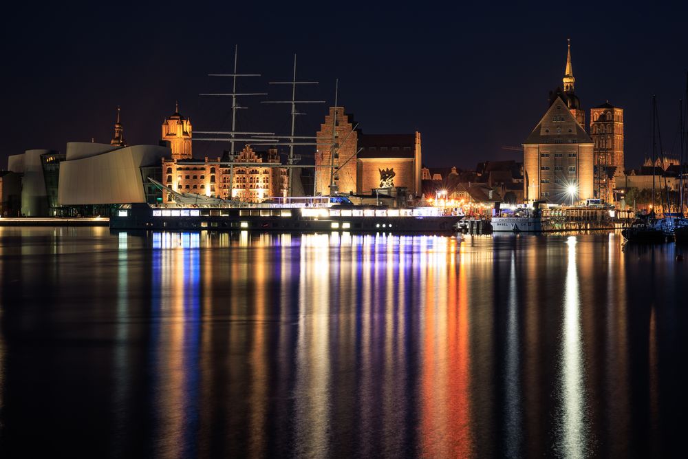 Stralsund bei Nacht I