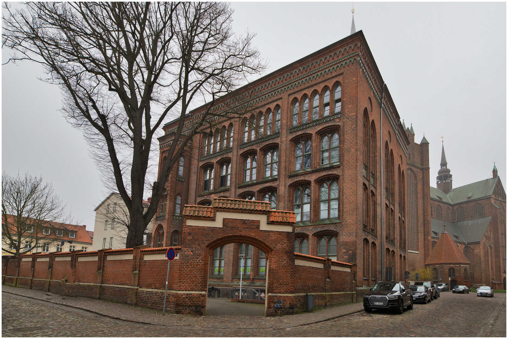 Stralsund bei Schietwetter