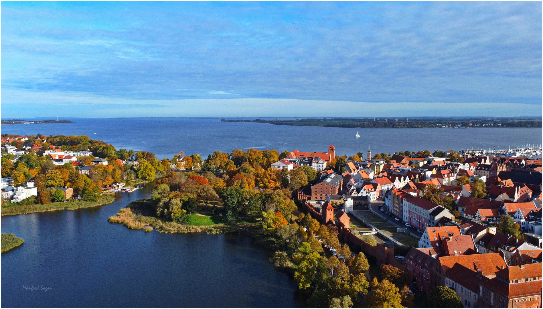 Stralsund - Blick auf den Strelasund...