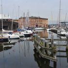 Stralsund - Bootshafen - Spiegeltag