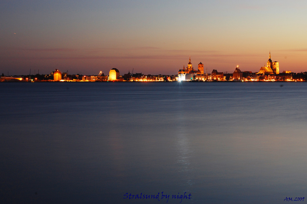 Stralsund by night