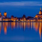 Stralsund during the blue hour