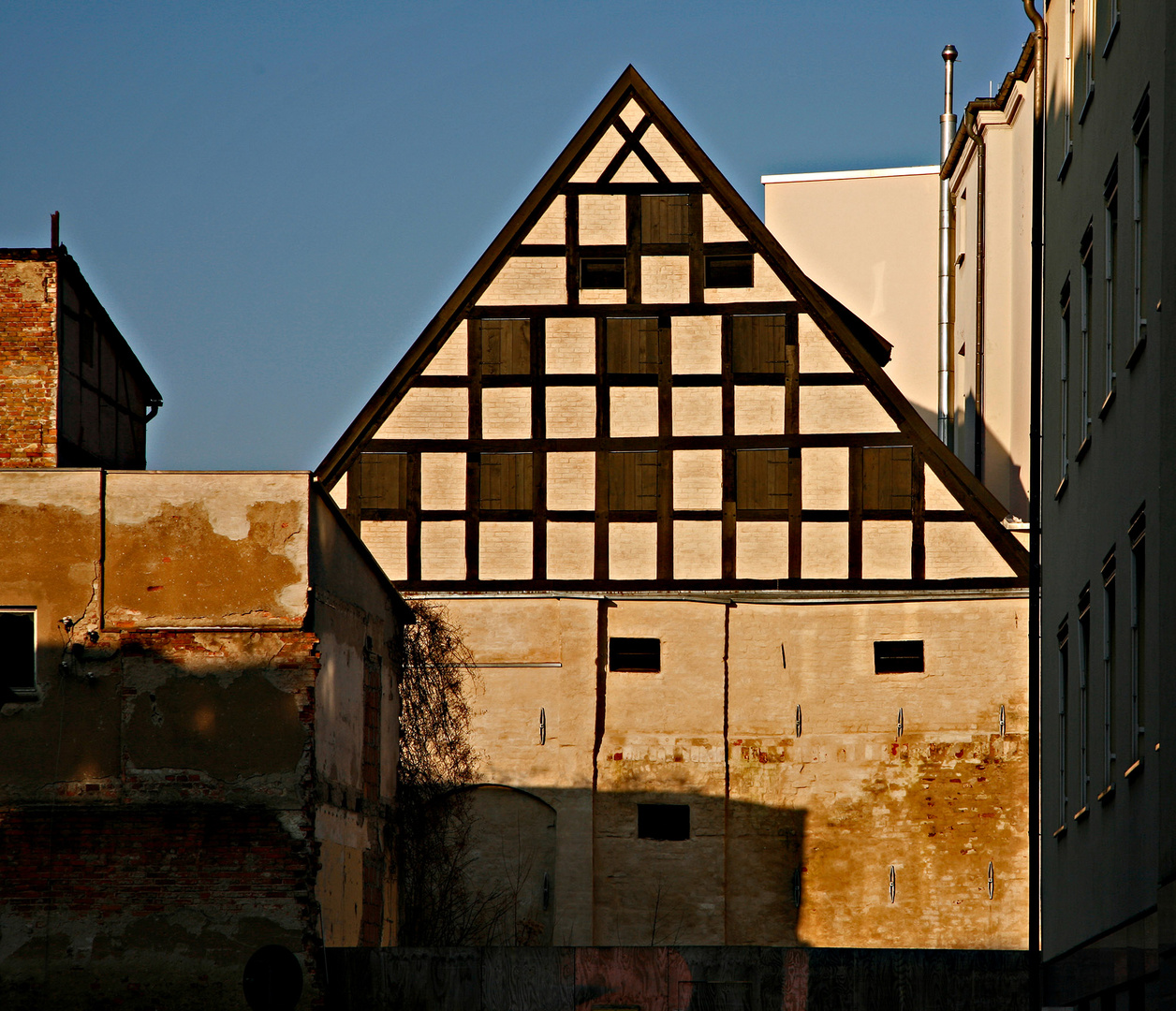 Stralsund - Fachwerk-Eck