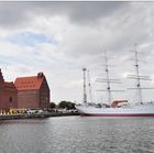 Stralsund, Hafen mit Gorch Fock