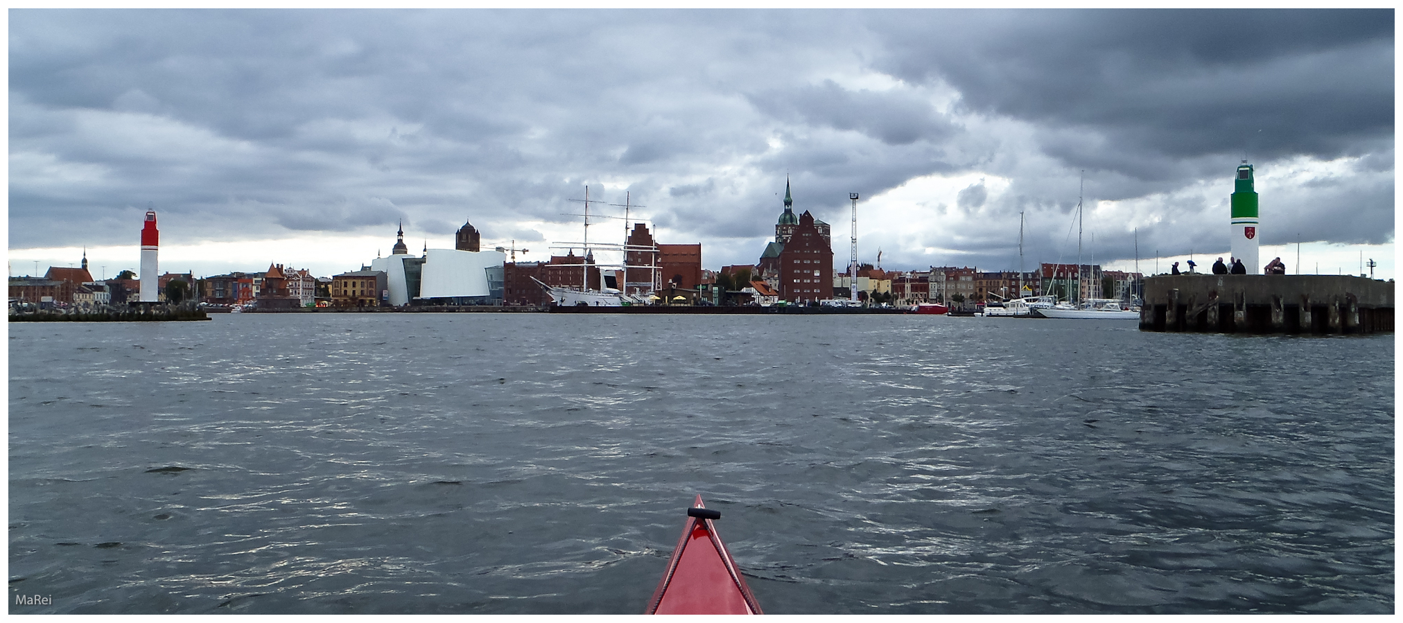 Stralsund - Hafeneinfahrt