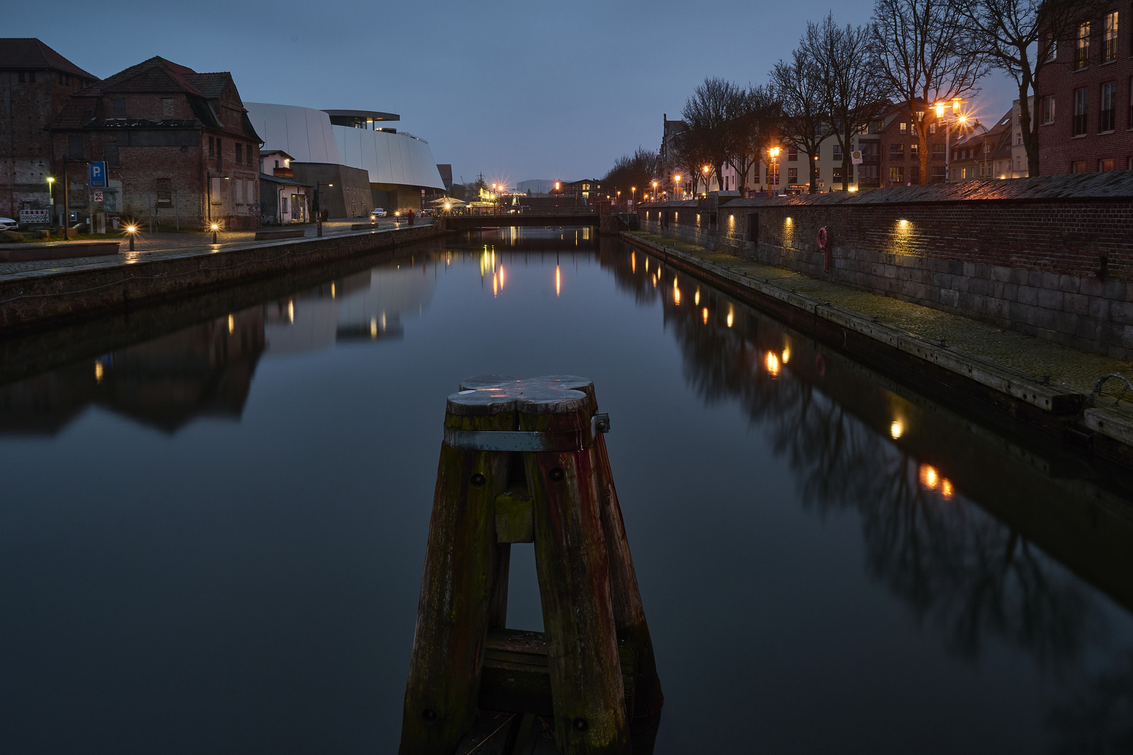 Stralsund im Abendlicht