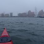 Stralsund im Nebel