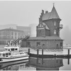 Stralsund im Nebel SW