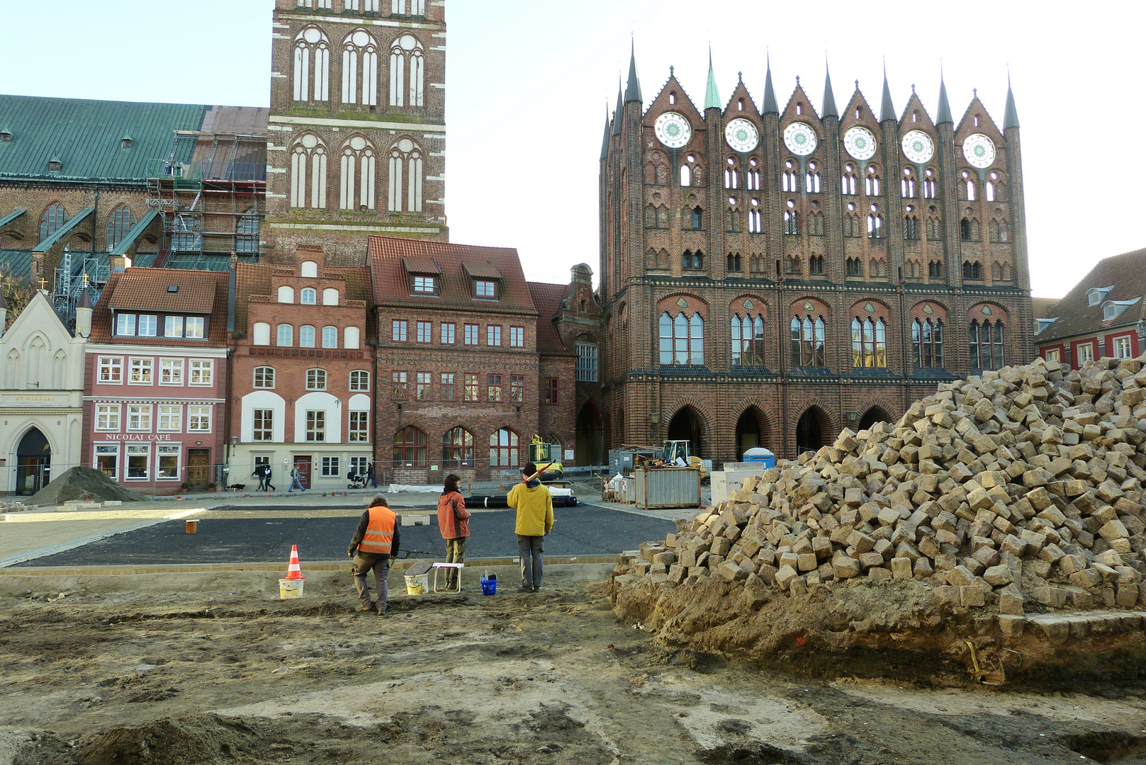 Stralsund in der Neu-Steinzeit